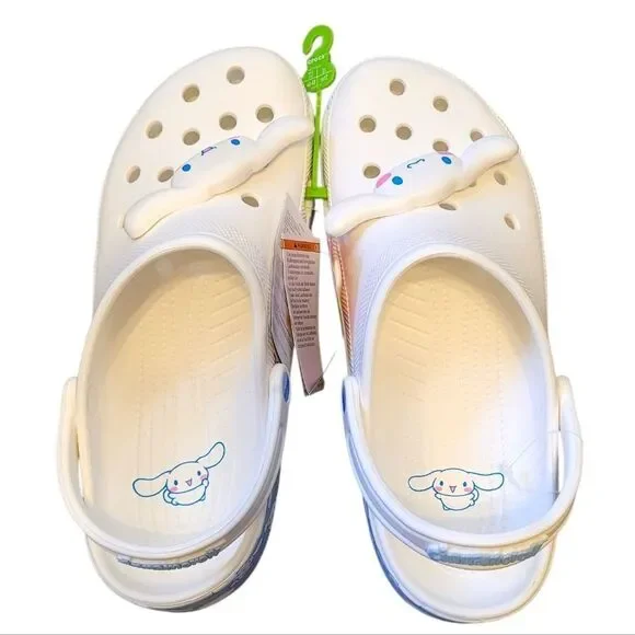 Crocs x Sanrio Men's White Cinnamoroll Crocs Size US 13 NWT